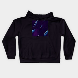 Dark Oil Texture Kids Hoodie